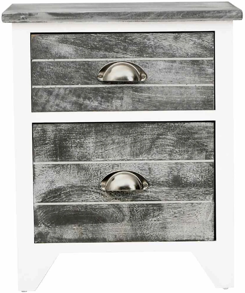 Naktinis stal., pilk. ir balt. sp., 38x28x45cm, paulov. med.