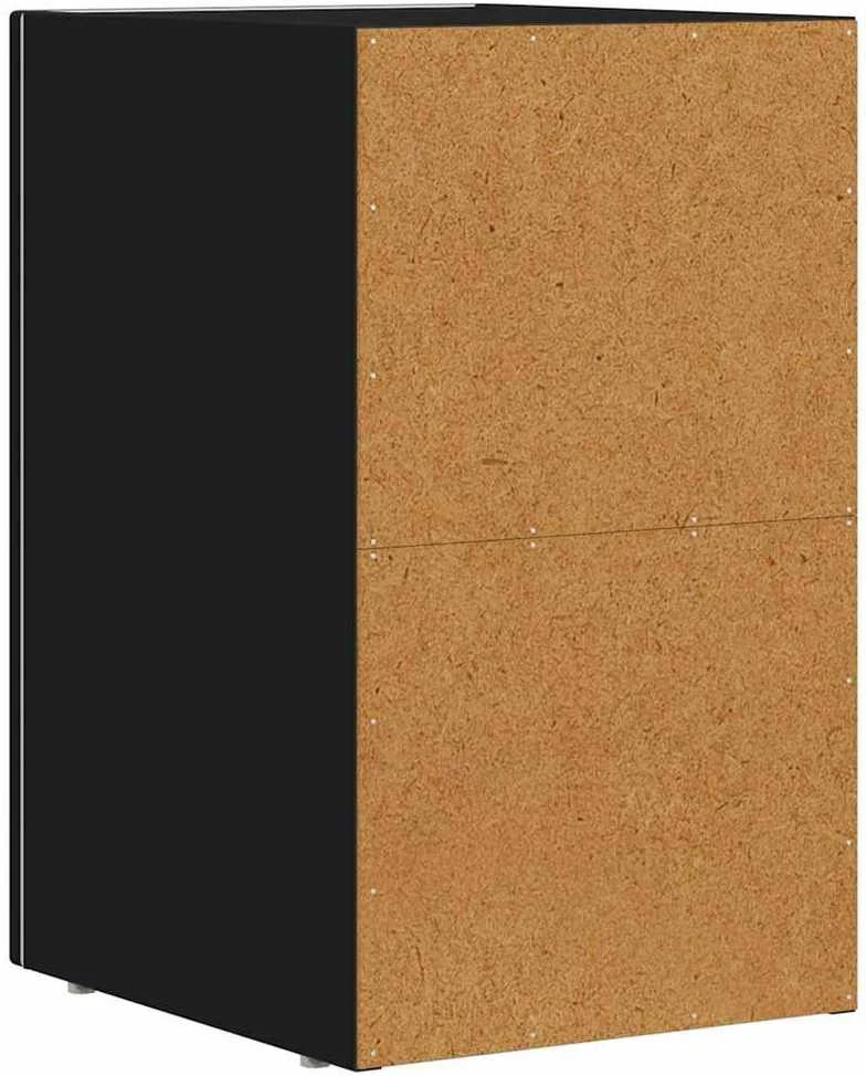 Naktinis staliukas ELST 2 vnt. Juoda 29,5 x 33,5 x 50 cm
