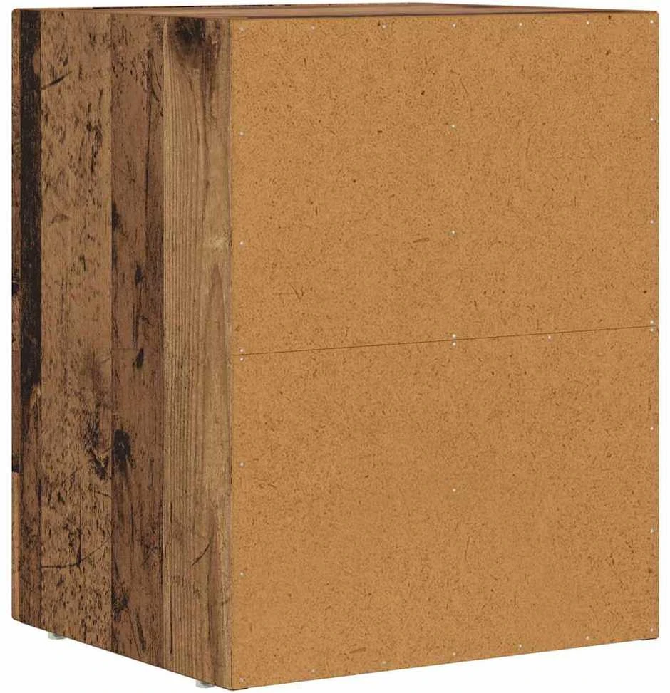 Naktinis staliukas ELST 2 vnt. Senas medis 40 x 35 x 50 cm