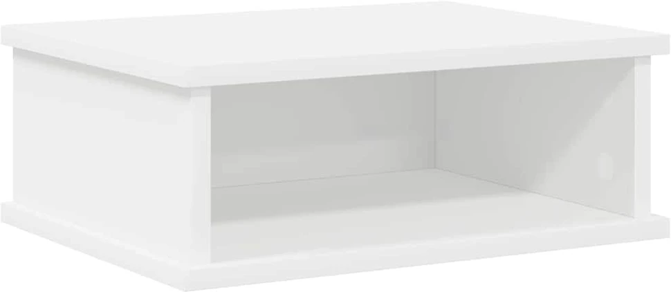 Naktinis staliukas 2 vnt. Balta 40 x 31 x 15 cm