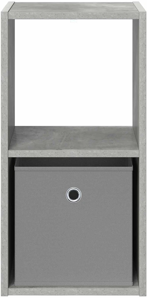Naktinis staliukas 2 vnt. Betono pilka 30,5 x 27 x 59,5 cm