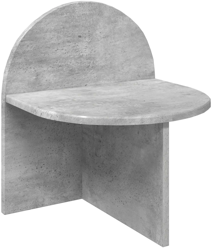 Naktinis staliukas 2 vnt. Betono pilka 40 x 35,5 x 45,5 cm