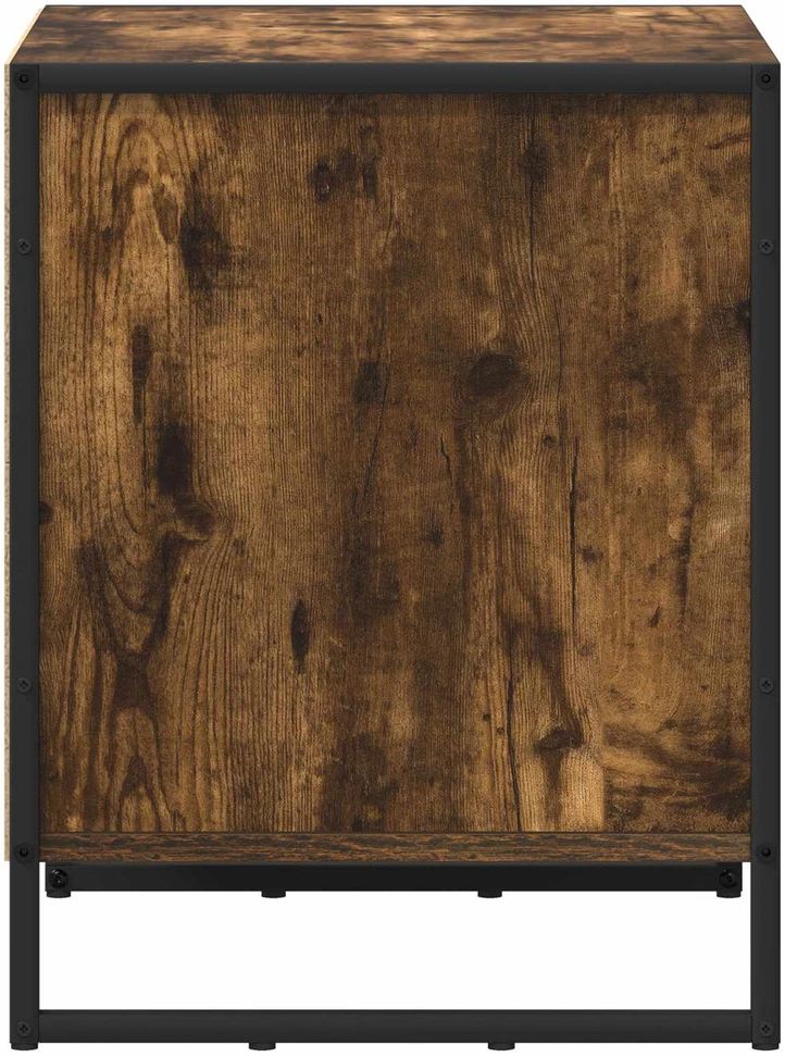 Naktinis staliukas 2 vnt. Dūminio ąžuolo 50 x 39.5 x 50 cm