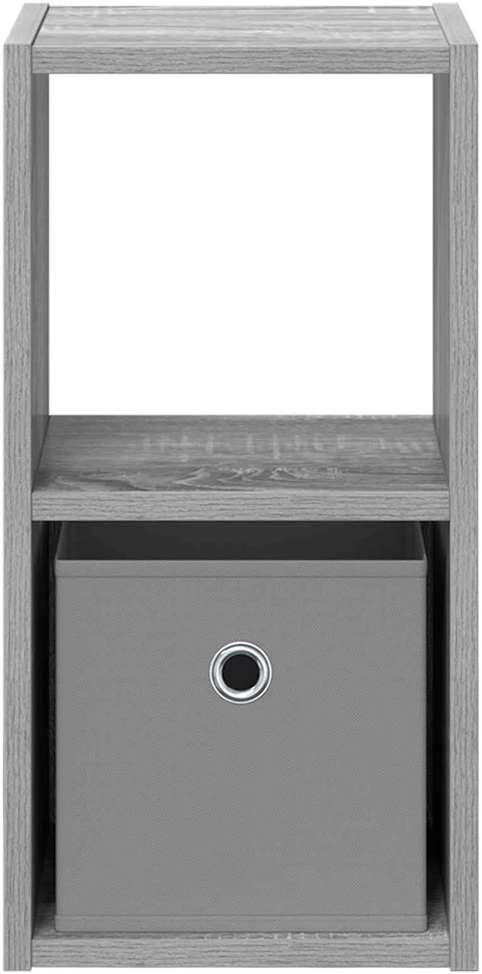 Naktinis staliukas 2 vnt. Pilkas Sonoma 25,5 x 22 x 49,5 cm