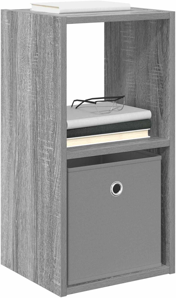 Naktinis staliukas 2 vnt. Pilka Sonoma 30,5 x 27 x 59,5 cm