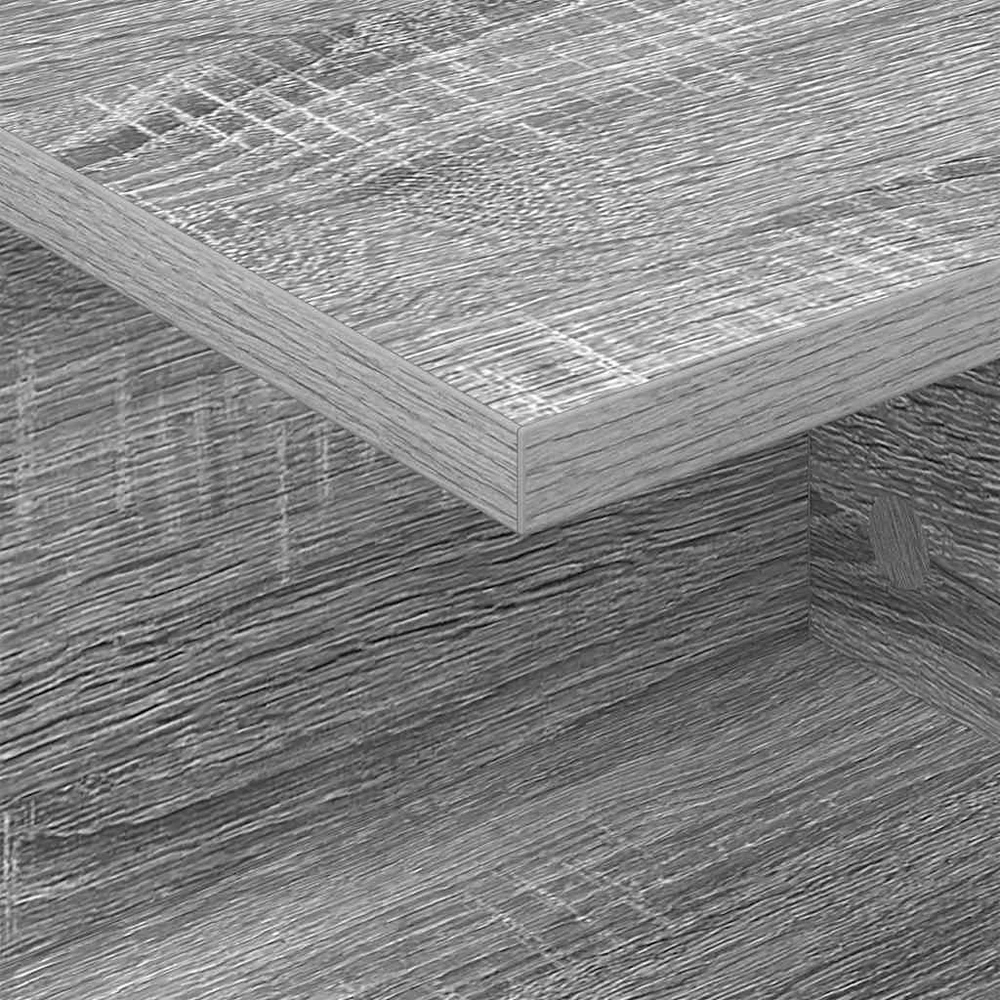 Naktinis staliukas 2 vnt. Pilka Sonoma 40 x 30 x 25 cm