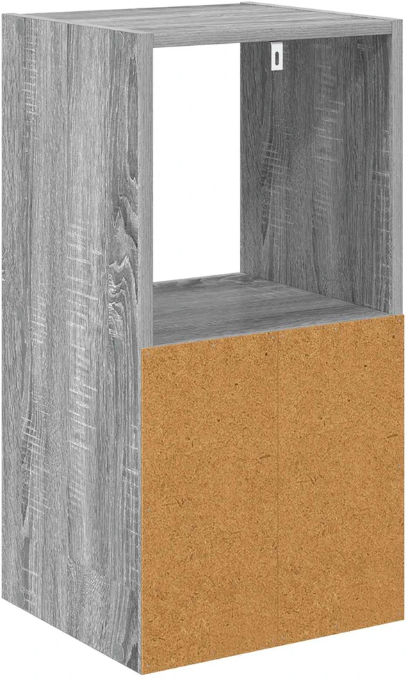 Naktinis staliukas 2 vnt. Pilkas Sonoma 35 x 32 x 68,5 cm