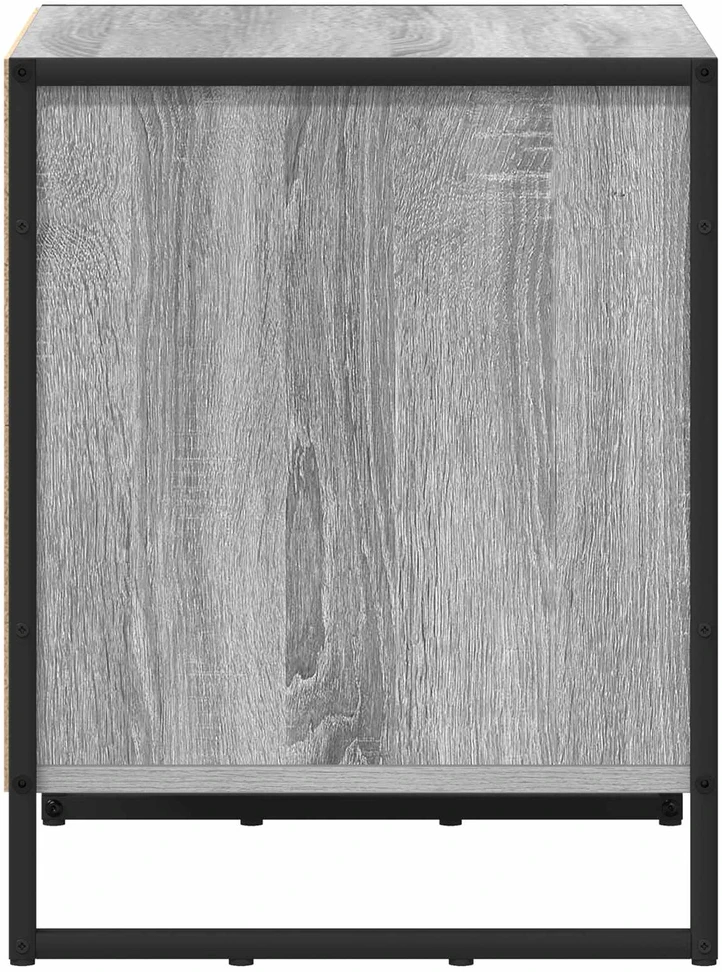 Naktinis staliukas 2 vnt. Pilka Sonoma 50 x 39.5 x 50 cm