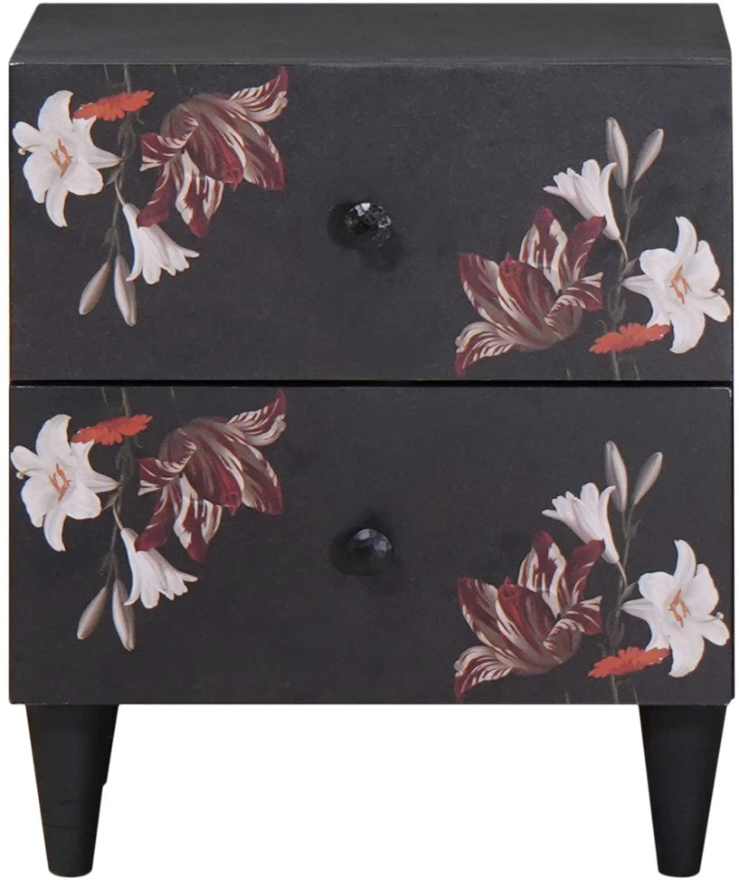 Naktinis staliukas 2 vnt. Ruda 40 x 33,5 x 46 cm