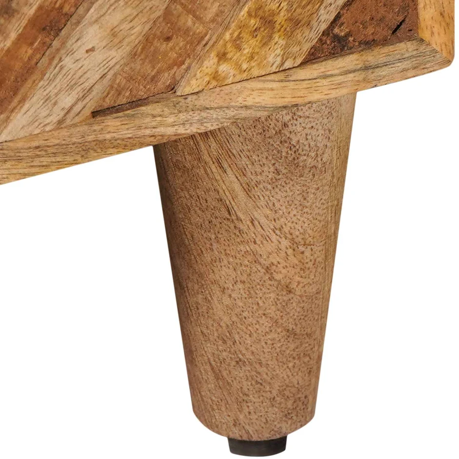 Naktinis staliukas 2 vnt. Ruda 50 x 33 x 60 cm