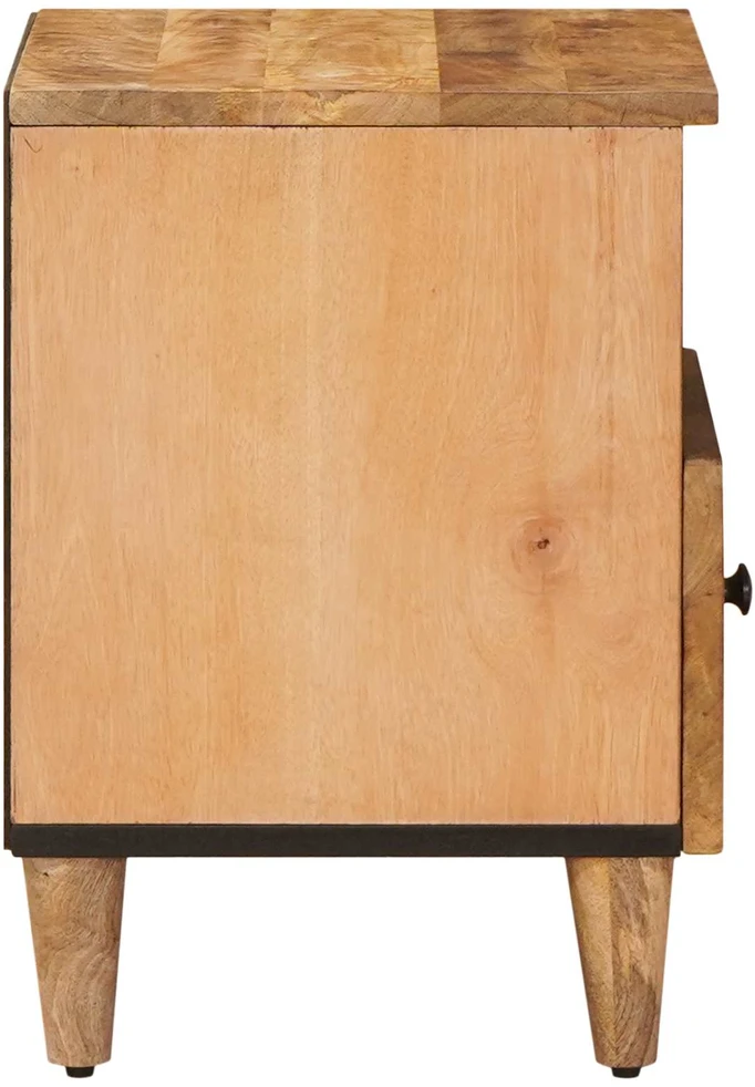 Naktinis staliukas 2 vnt. Ruda 50 x 33 x 60 cm