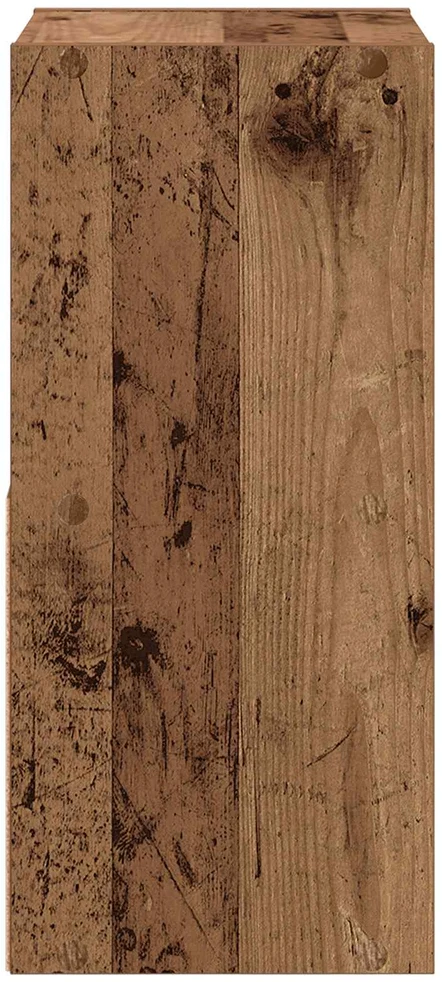 Naktinis staliukas 2 vnt. Senas medis 30,5 x 27 x 59,5 cm