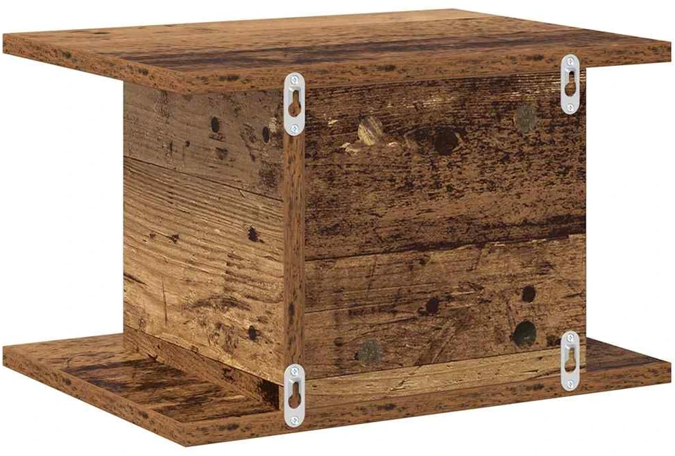 Naktinis staliukas 2 vnt. Senas medis 40 x 30 x 25 cm