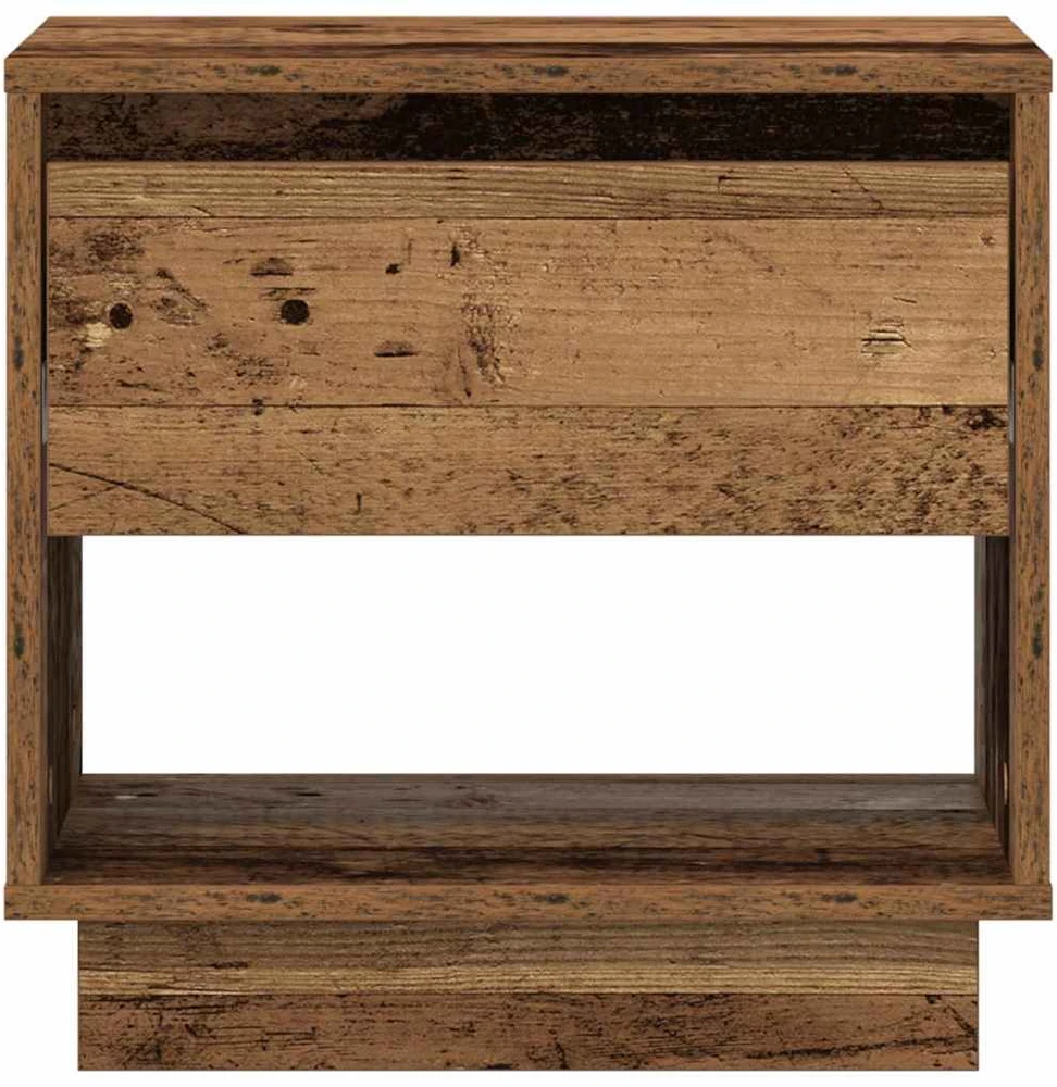 Naktinis staliukas 2 vnt. Senas medis 45 x 34 x 44 cm