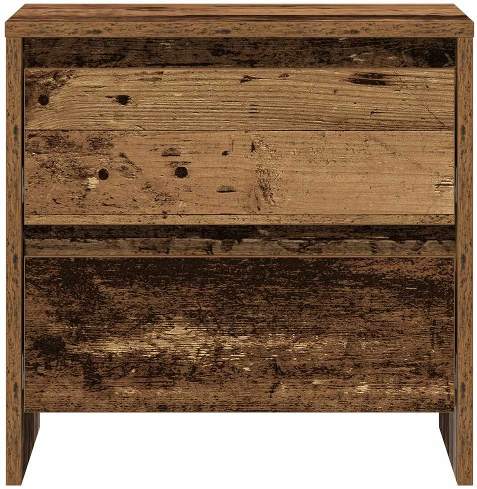 Šalia lovos spintelė 2 vnt. Senas medis 45 x 34 x 44,5 cm