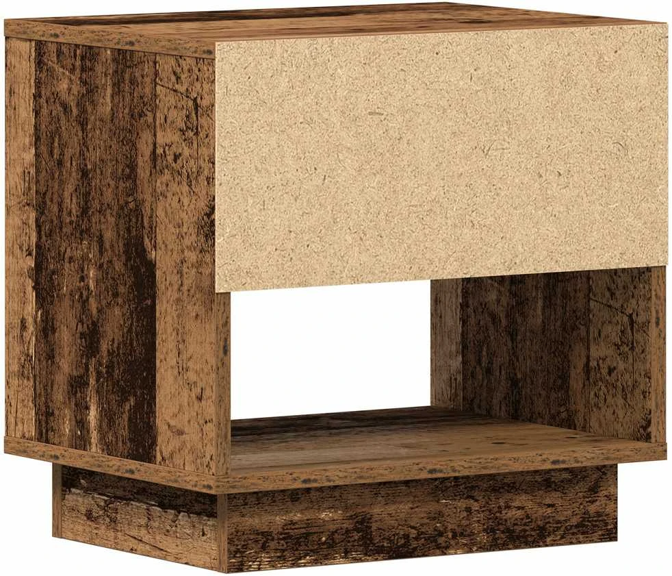 Naktinis staliukas 2 vnt. Senas medis 45 x 34 x 44 cm