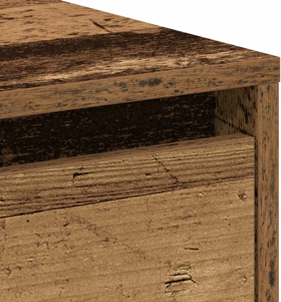 Naktinis staliukas 2 vnt. Senas medis 45 x 34 x 44 cm