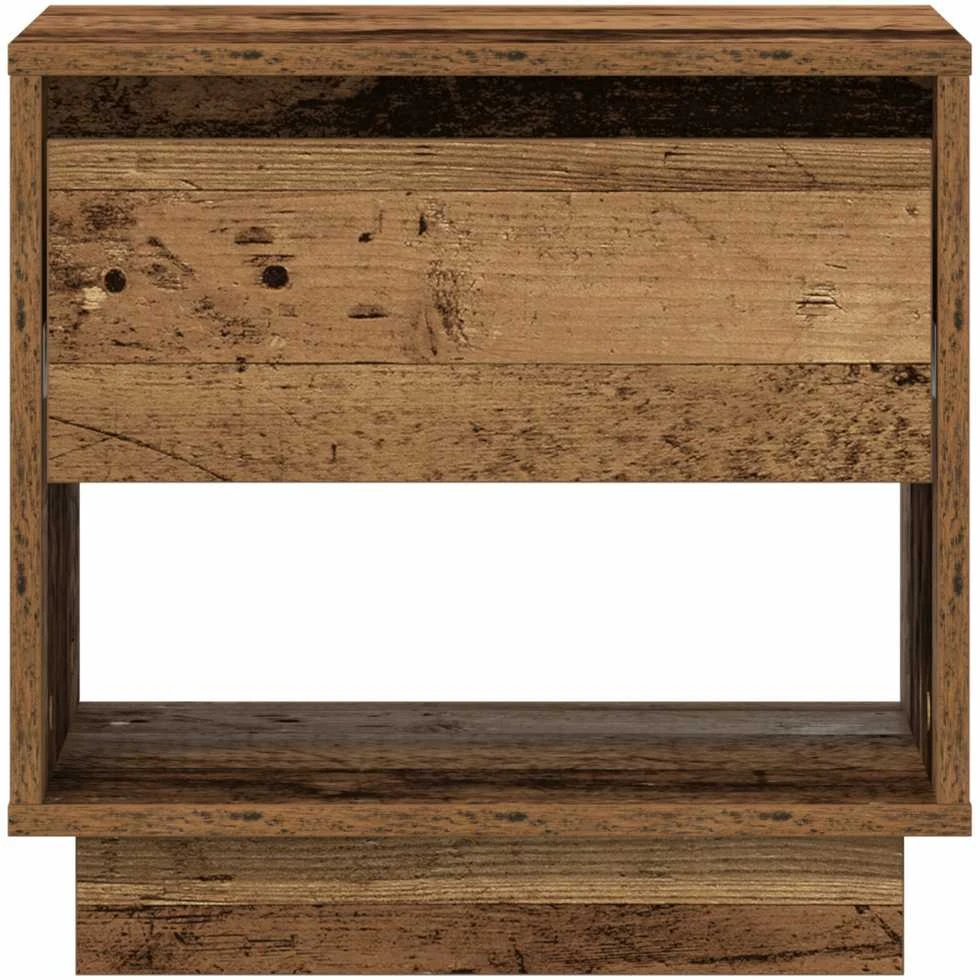 Naktinis staliukas 2 vnt. Senas medis 45 x 34 x 44 cm