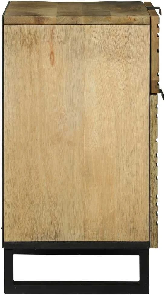 Šalia lovos spintelė Natūrali 50 x 33 x 60 cm Apdirbta mediena