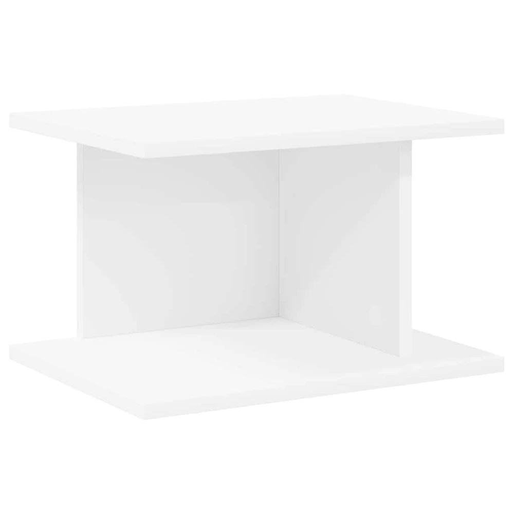 Naktinis staliukas Balta 40 x 30 x 25 cm Apdirbta mediena