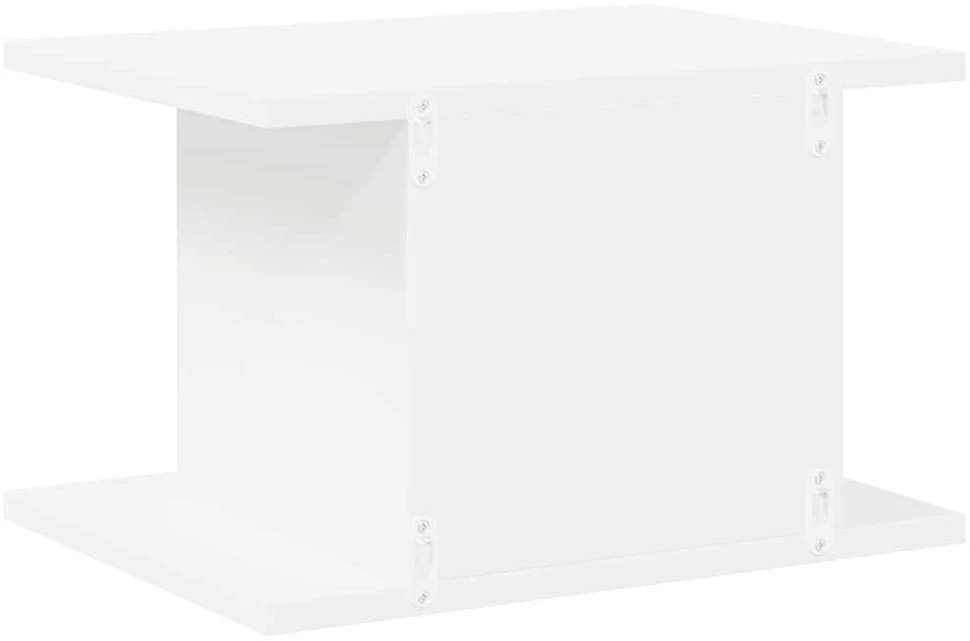 Naktinis staliukas Balta 40 x 30 x 25 cm Apdirbta mediena
