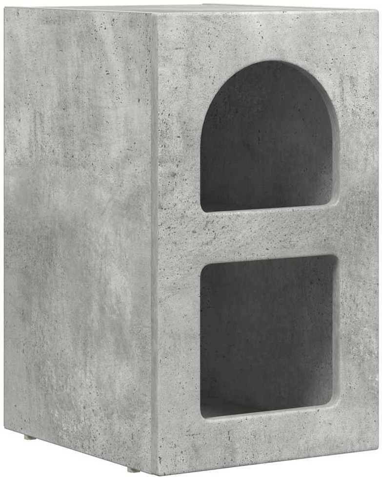 Naktinis staliukas ELST Betono pilka 29,5 x 33,5 x 50 cm