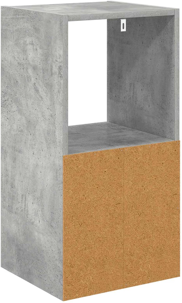 Naktinis staliukas Betono pilka 35 x 32 x 68,5 cm
