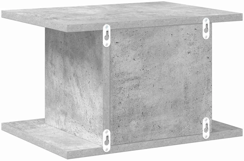 Naktinis staliukas Betono pilka 40 x 30 x 25 cm