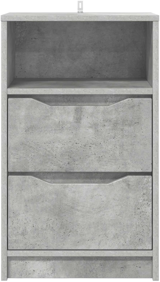 Naktinis staliukas Betono pilka 40 x 30 x 67 cm