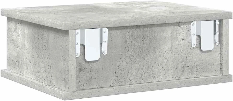 Naktinis staliukas Betono pilka 40 x 31 x 15 cm