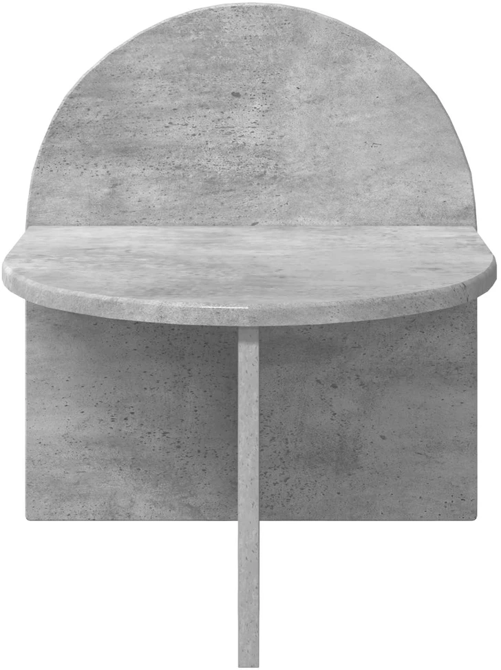 Naktinis staliukas Betono pilka 40 x 35,5 x 45,5 cm