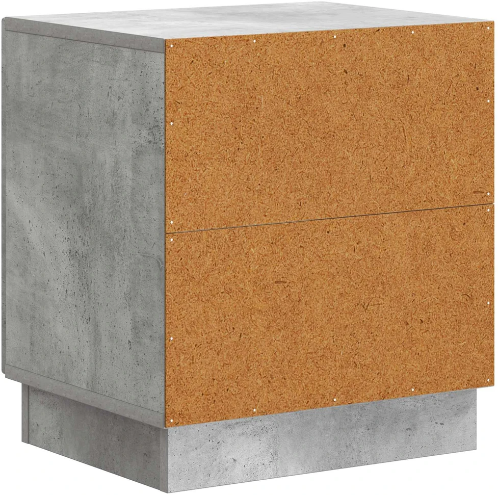 Naktinis staliukas Betono pilka 43 x 34,5 x 47 cm
