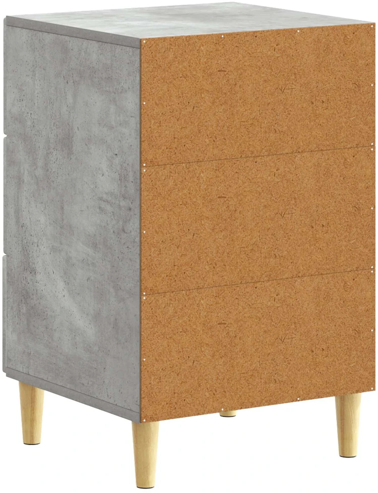 Naktinis staliukas Betono pilka 43 x 39,5 x 66,5 cm