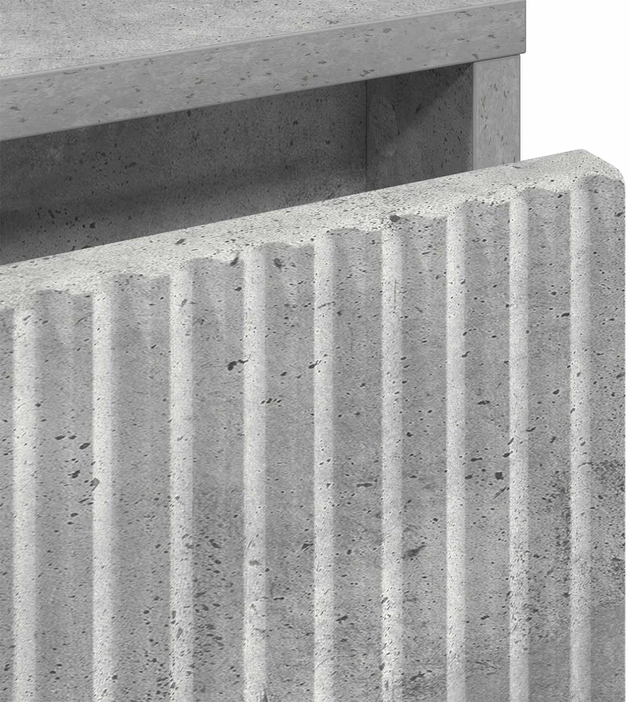 Naktinis staliukas Betono pilka 63.5 x 36 x 61 cm