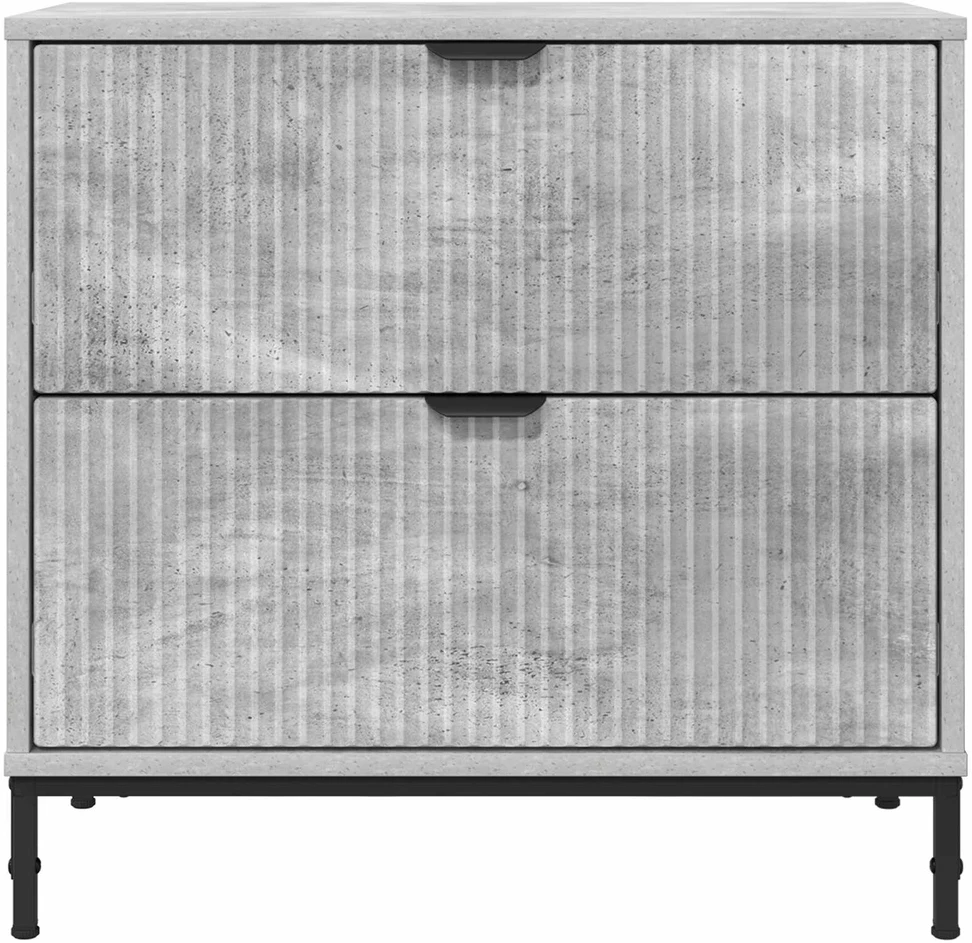 Naktinis staliukas Betono pilka 63.5 x 36 x 61 cm