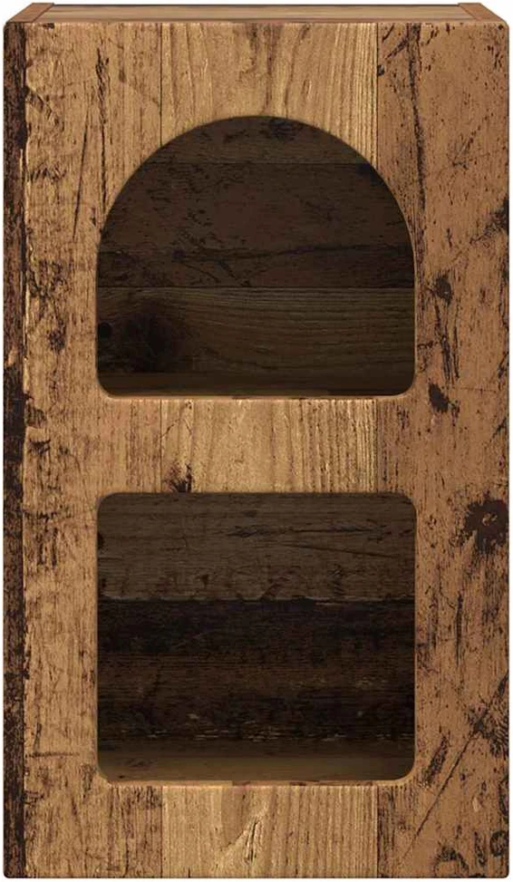 Naktinis staliukas ELST 2 vnt. Senas medis 29,5 x 33,5 x 50 cm
