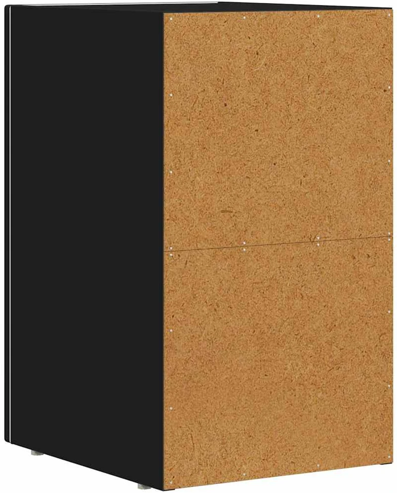 Naktinis staliukas ELST Juoda 29,5 x 33,5 x 50 cm