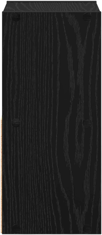 Naktinis staliukas Juodas ąžuolas 25,5 x 22 x 49,5 cm
