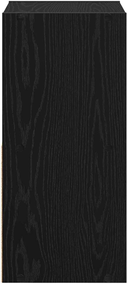 Naktinis staliukas Juodas ąžuolas 35 x 32 x 68,5 cm