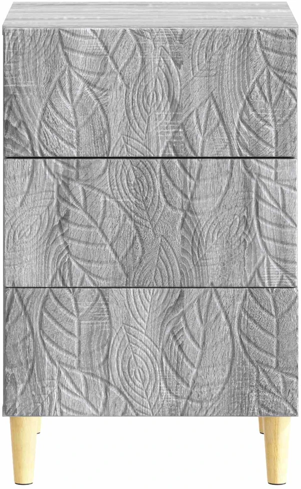 Naktinis staliukas Pilka Sonoma 43 x 41 x 66,5 cm