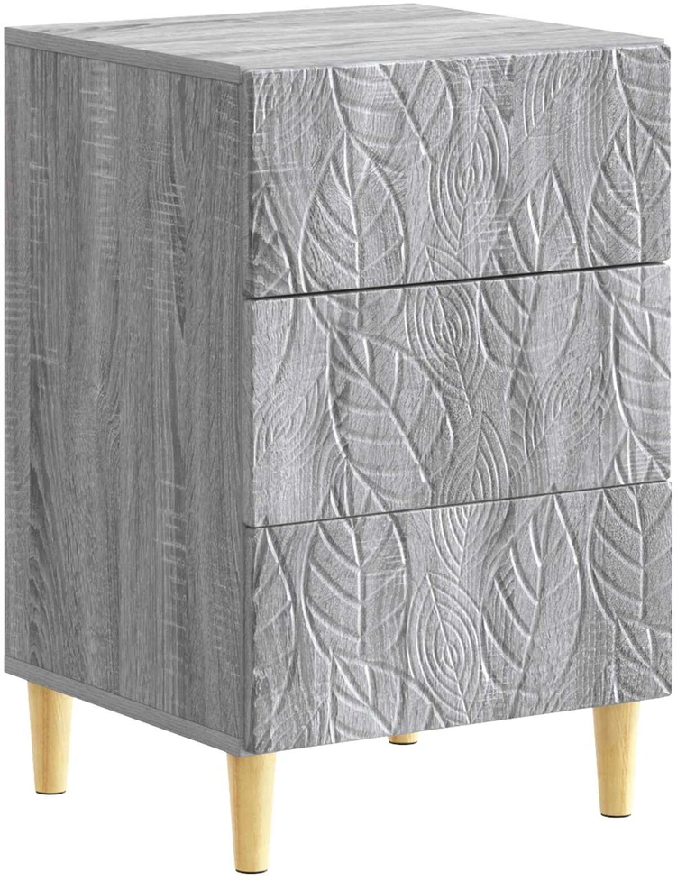 Naktinis staliukas Pilka Sonoma 43 x 41 x 66,5 cm