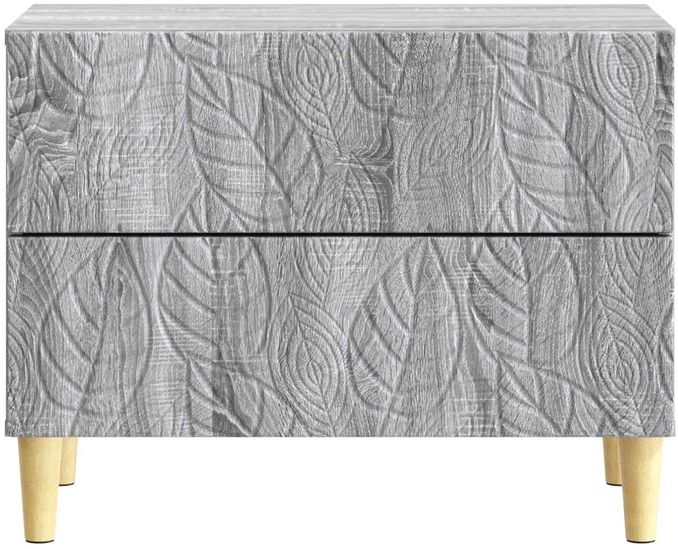 Naktinis staliukas Pilka Sonoma 62 x 34,5 x 48 cm