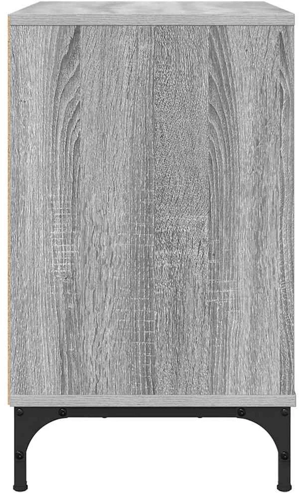 Naktinis staliukas Pilka sonoma ąžuolo 63.5 x 36 x 61 cm