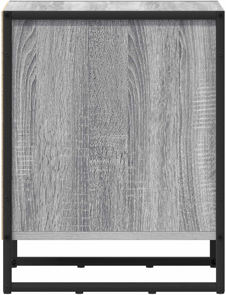Naktinis staliukas Pilkas Sonoma 39.5 x 30 x 50 cm