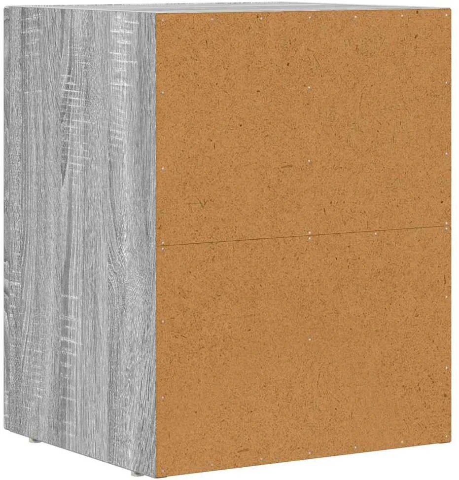 Naktinis staliukas ELST Pilkas Sonoma 40 x 35 x 50 cm