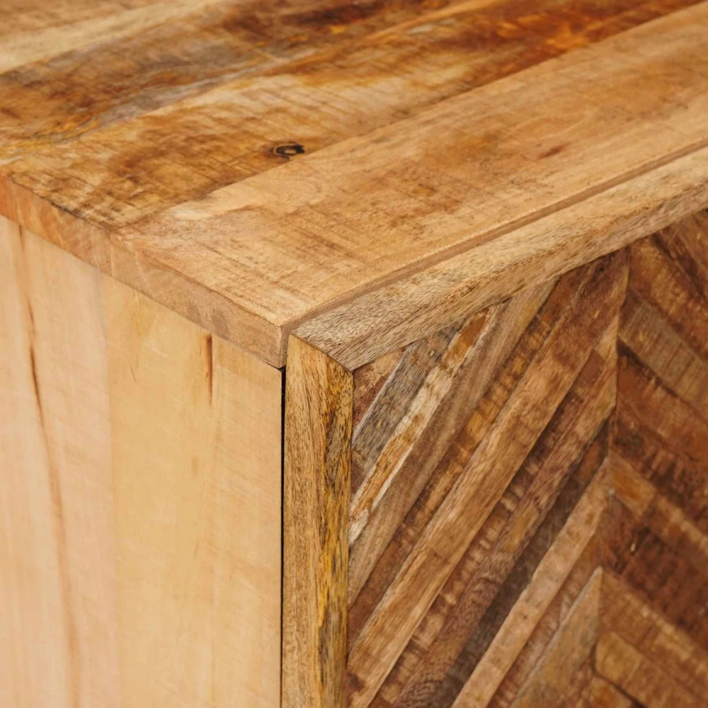 Naktinis staliukas Ruda 40 x 33,5 x 46 cm Kietas mango medis