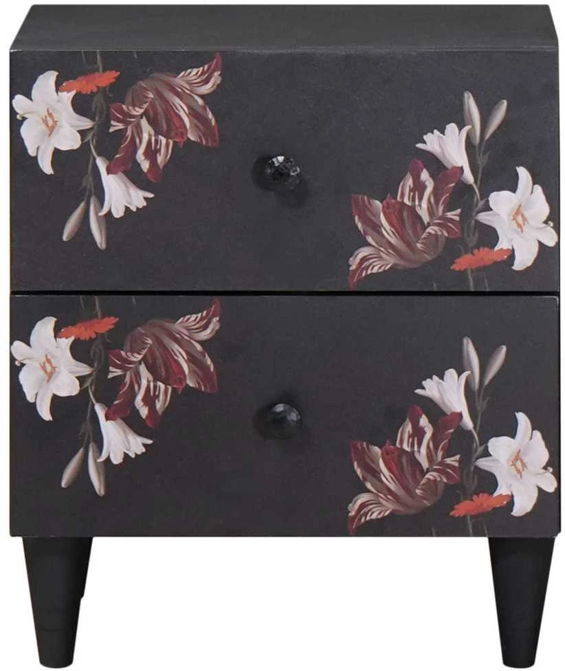 Naktinis staliukas Ruda 40 x 33,5 x 46 cm Kietas mango medis