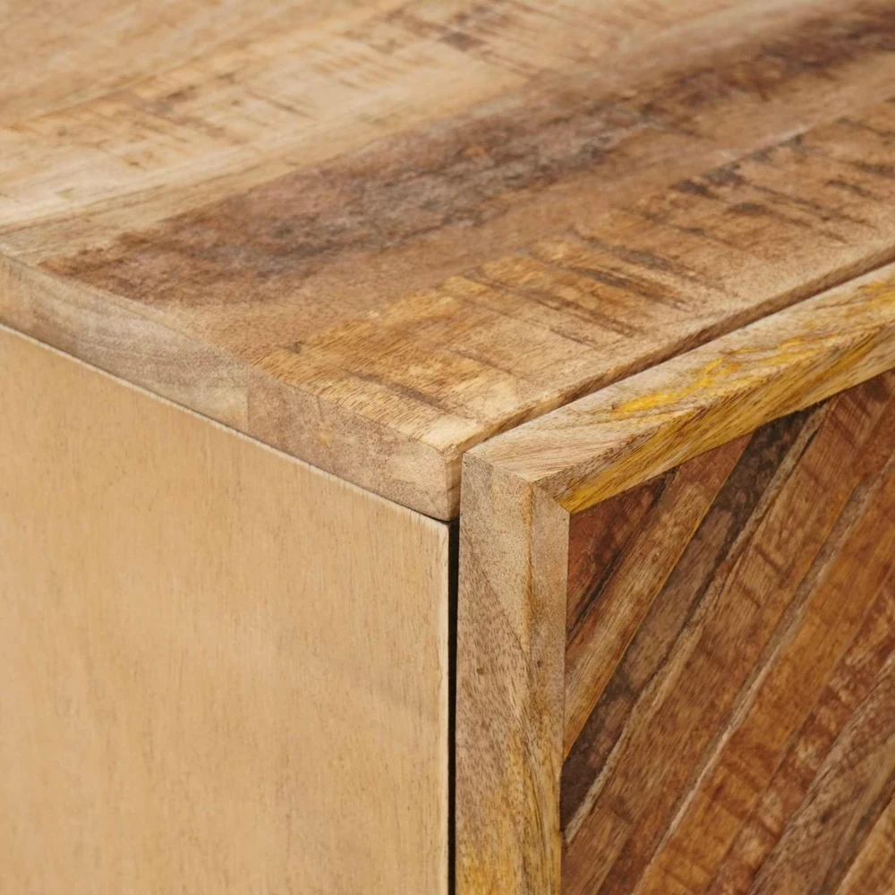 Naktinis staliukas Ruda 40 x 33,5 x 46 cm Kietas mango medis