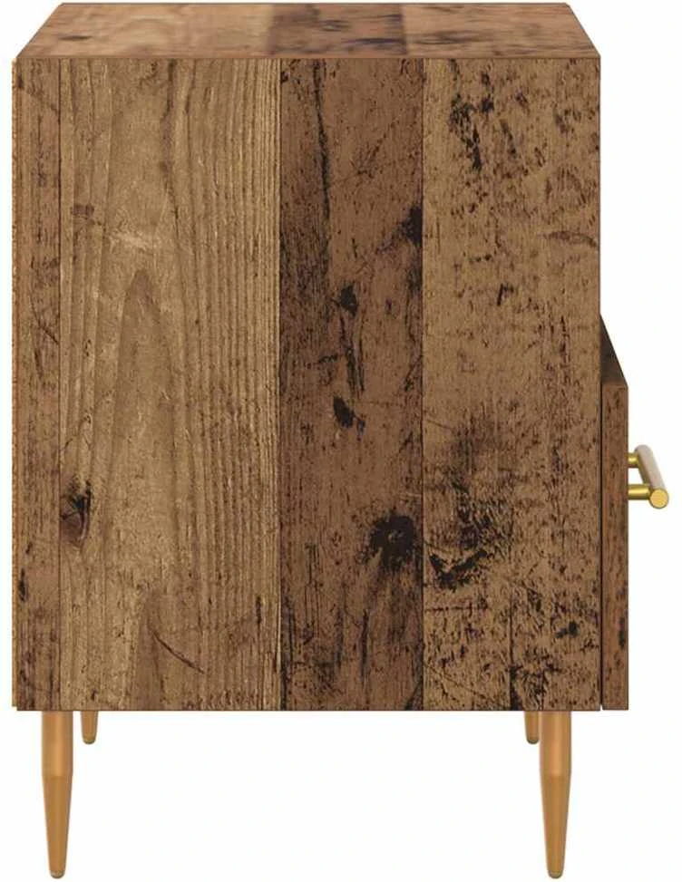 Naktinis staliukas Ruda 40 x 35 x 47,5 cm Apdirbta mediena