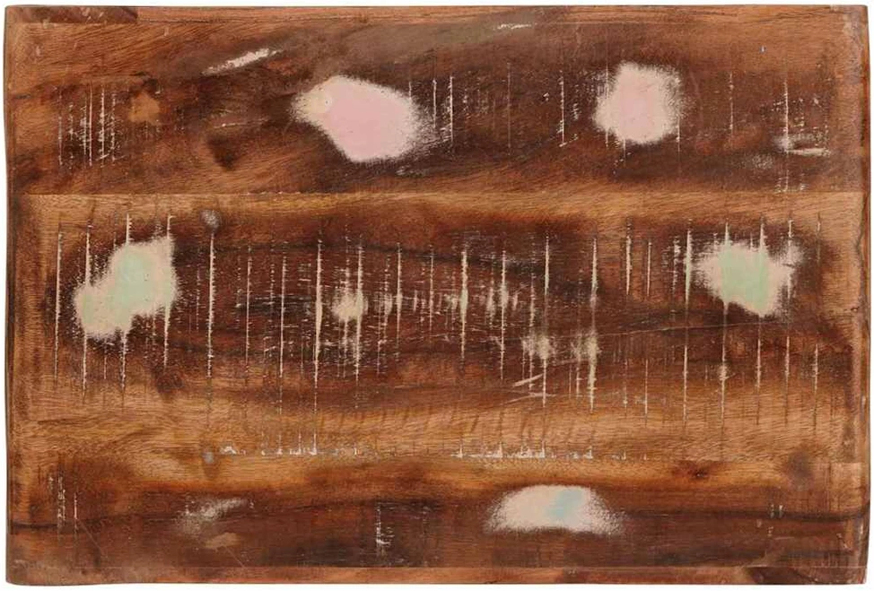 Naktinis staliukas Ruda 45 x 30 x 24 cm Kietas atkurtas medis